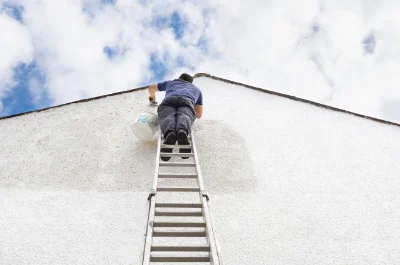 Peinture extérieure à Plancher-Bas — façades et ravalement